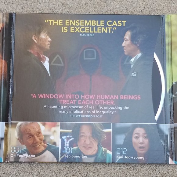 FOR YOUR CONSIDERATION- Squid Game 3X SAG DVD Screener Season 1 - Picture 3 of 8
